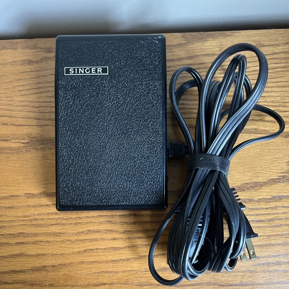 Singer Sewing Machine Speed Foot Pedal Controller Model YC-420-U Black